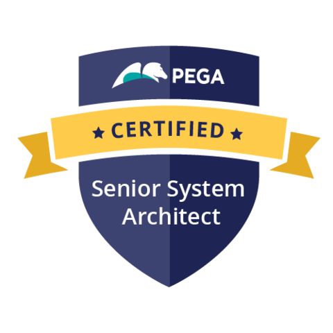 Pega Certified Senior System Architect Badge